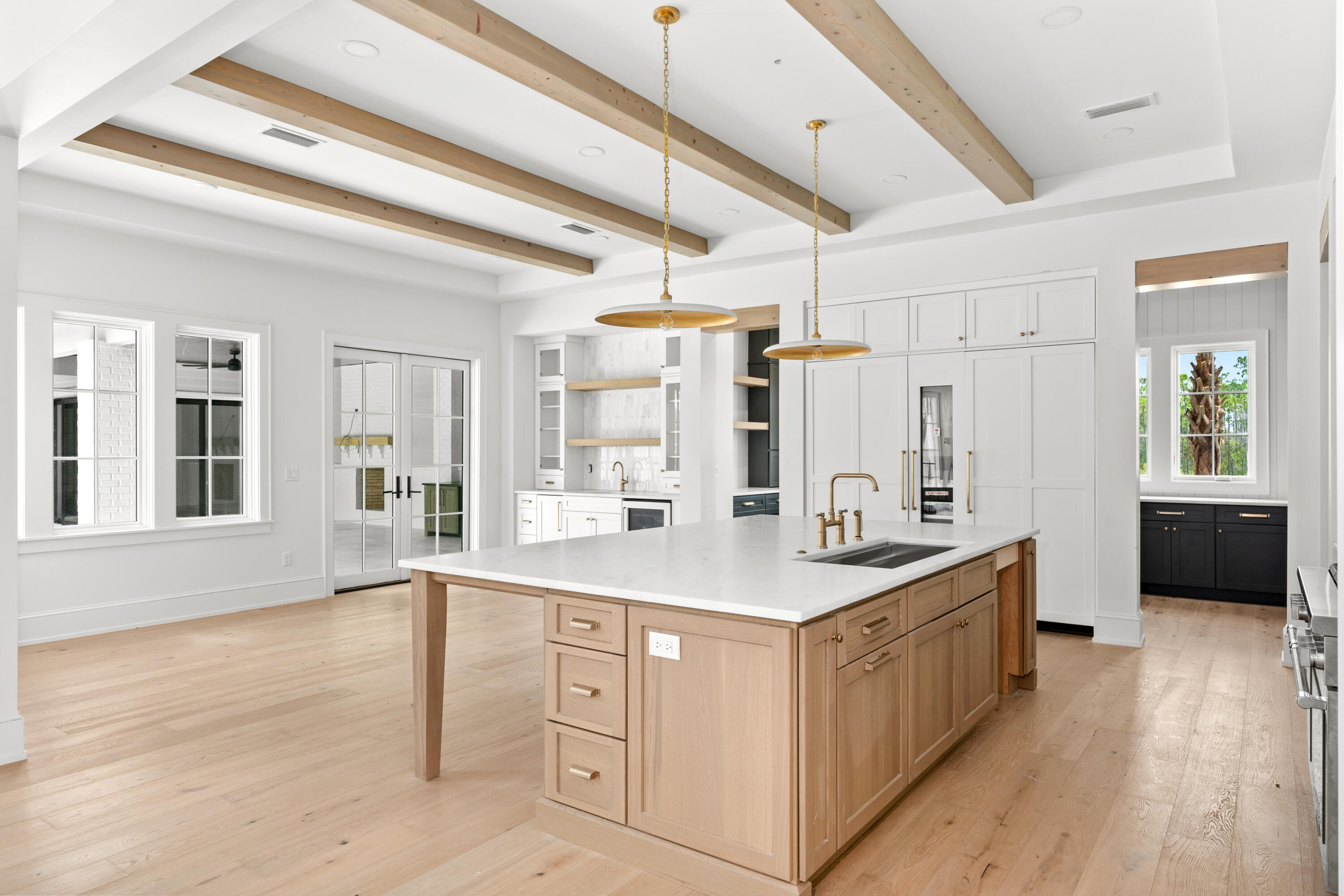 181 Quail Hollow Inlet Beach, FL 32461 - Photo 19 of 47 a kitchen with counter top space and sink