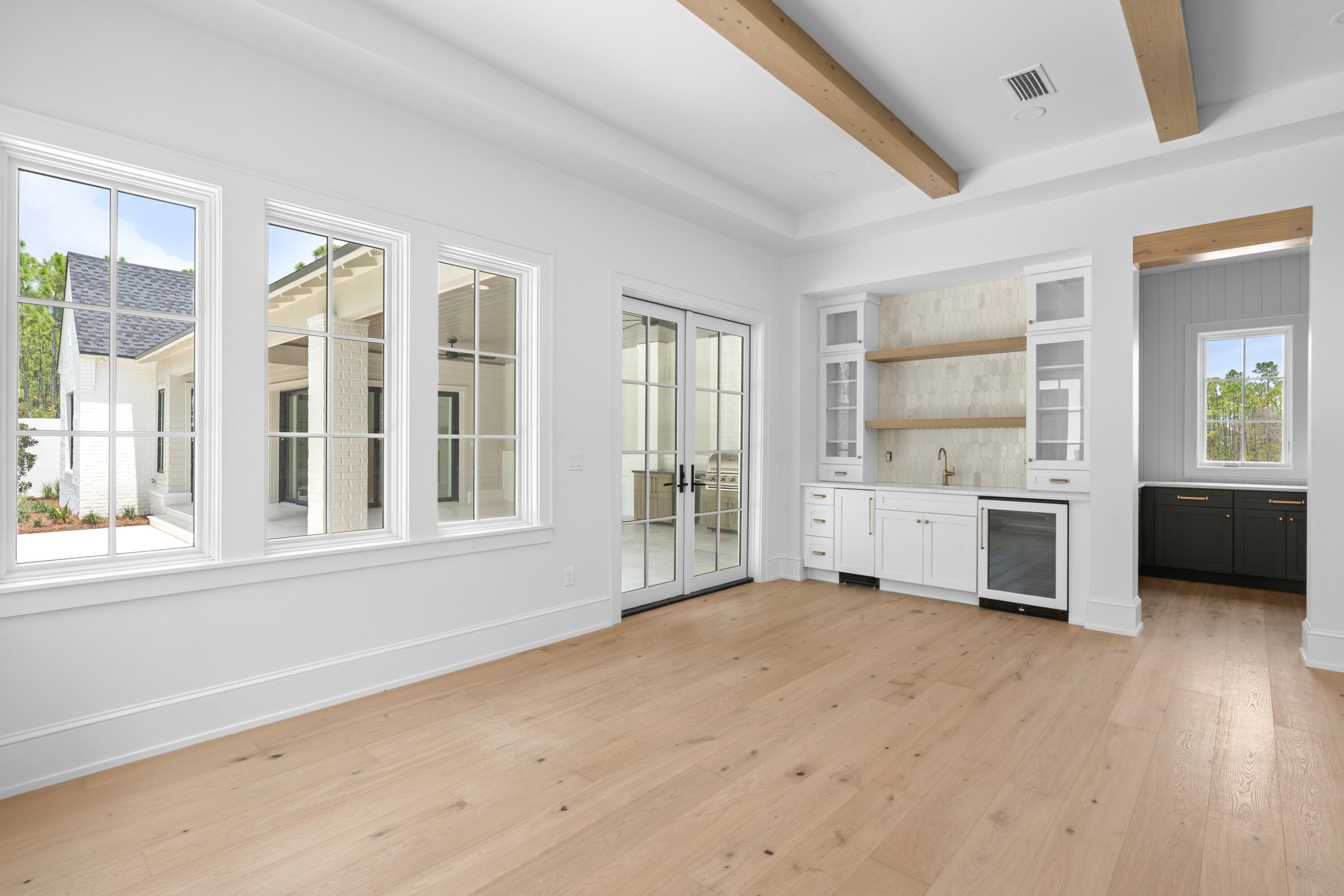 181 Quail Hollow Inlet Beach, FL 32461 - Photo 25 of 47 a view of a kitchen with a sink cabinets and a kitchen