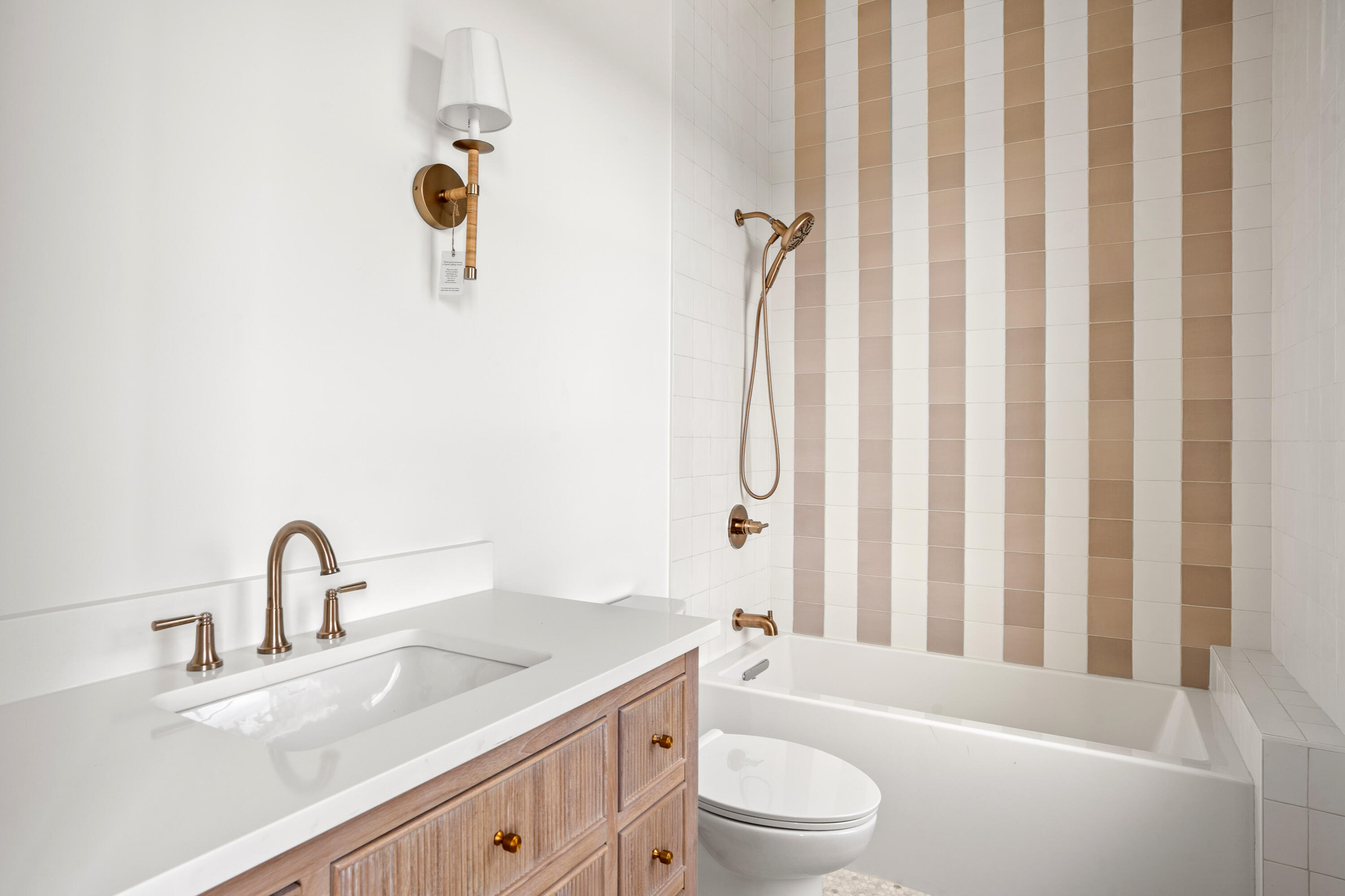 181 Quail Hollow Inlet Beach, FL 32461 - Photo 38 of 47 a bathroom with a sink a toilet and a tub