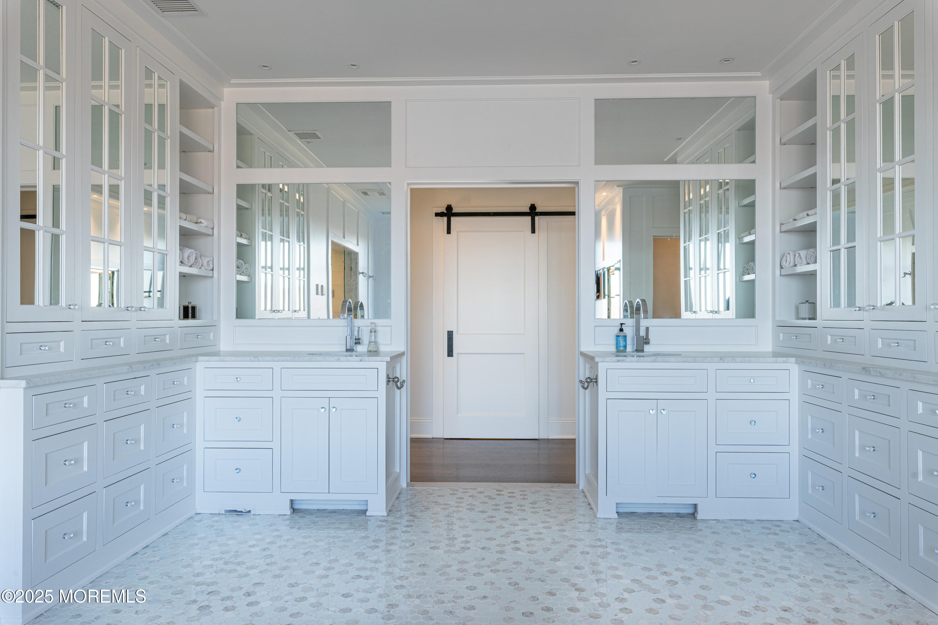 0 Wilson Circle Rumson, NJ 07760 - Photo 36 of 74 a spacious bathroom with a granite countertop sink mirror and