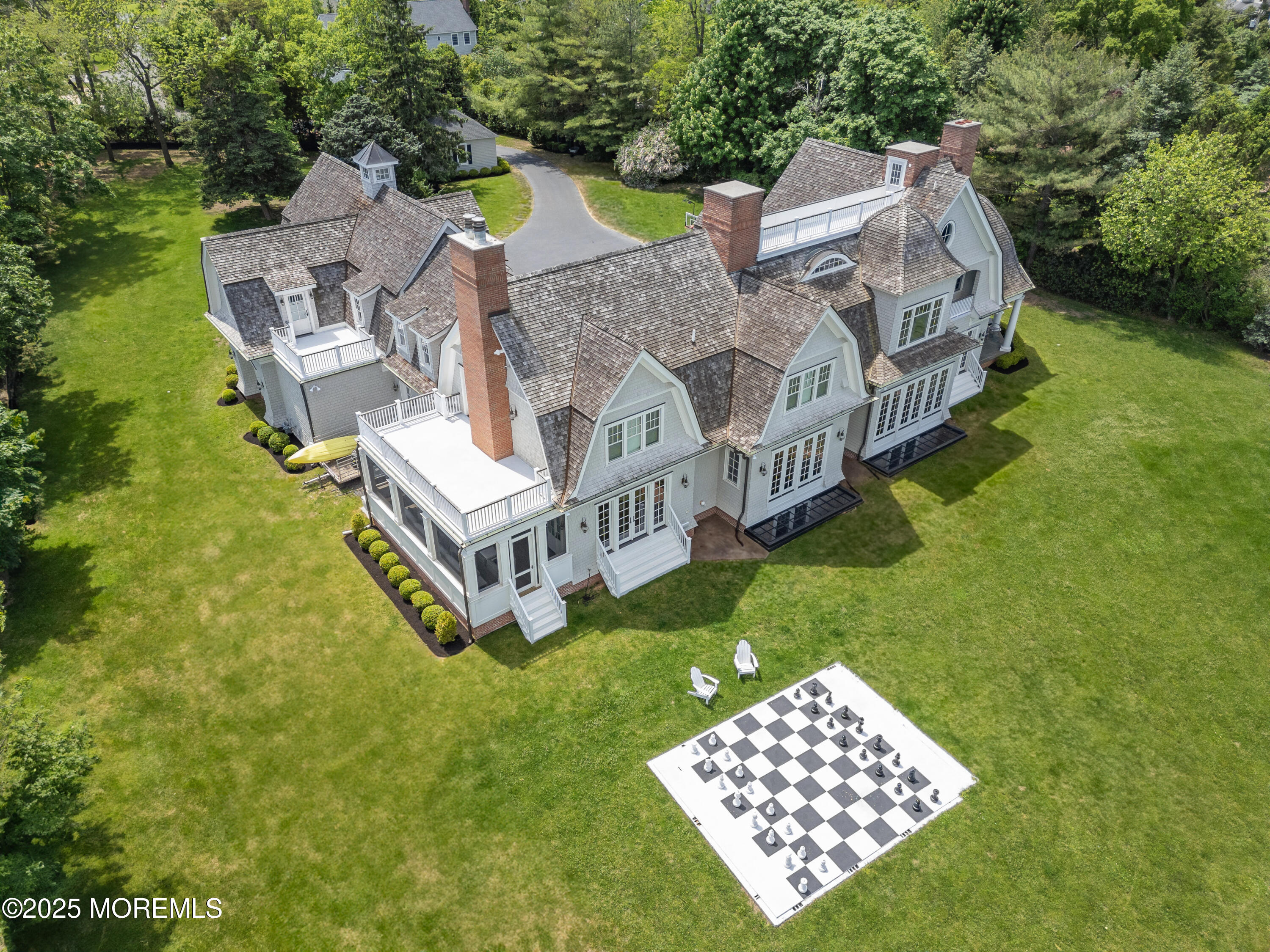 0 Wilson Circle Rumson, NJ 07760 - Photo 61 of 74 Back of house aerial view