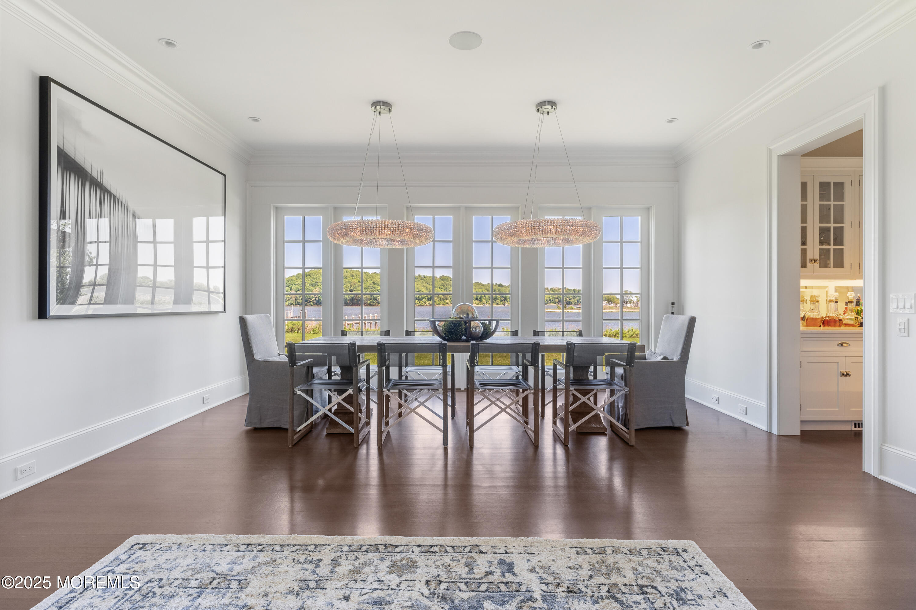 0 Wilson Circle Rumson, NJ 07760 - Photo 8 of 74 a view of a dining room with furniture window and wooden floor