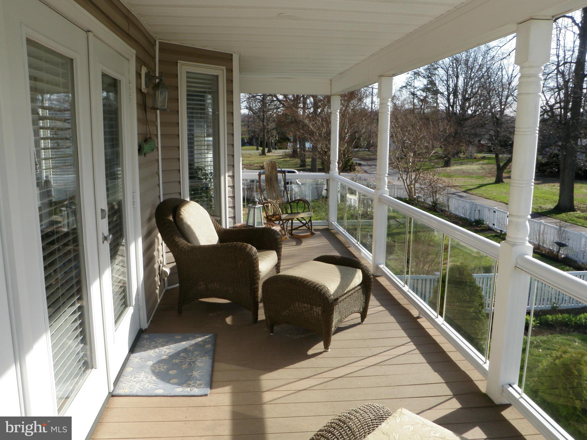 236 Twin Beach Road Pasadena, MD 21122 - Photo 14 of 30 Balcony from the great room
