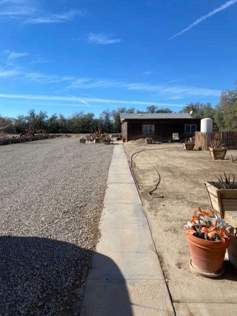 24101 Rice Road Desert Center, CA 92239 - Photo 4 of 29 a view of a terrace with outdoor seating