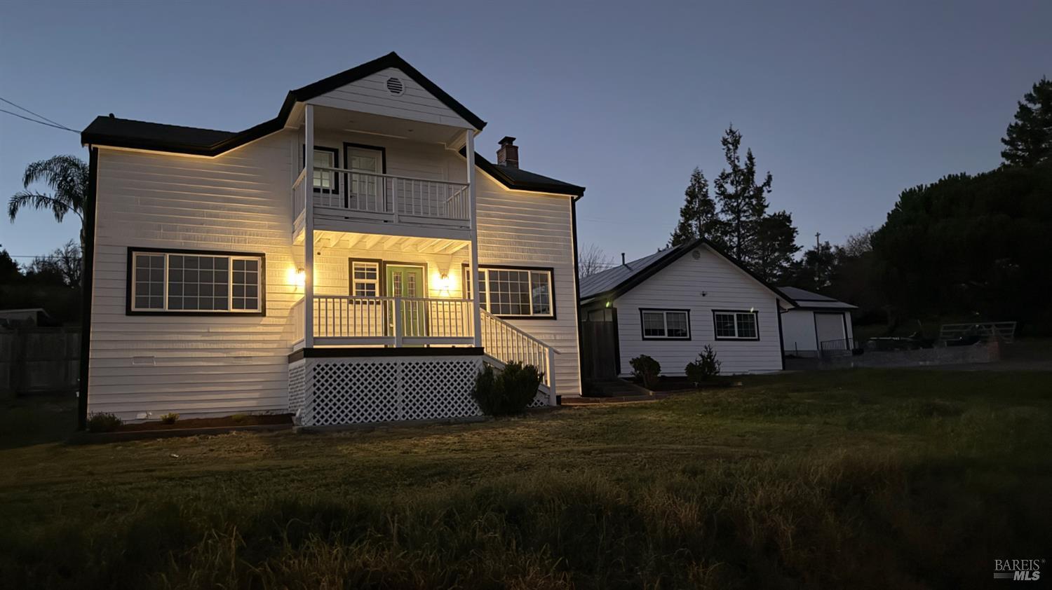 2693 Bloomfield Road Sebastopol, CA 95472 - Photo 4 of 61 a house view with a garden space