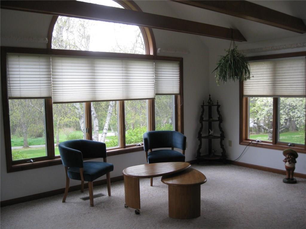 60 Pond Road South China, ME 04358 - Photo 12 of 35 Sunroom with cathedral ceiling and...