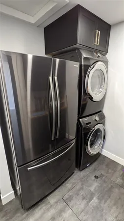 a room with storage and utility