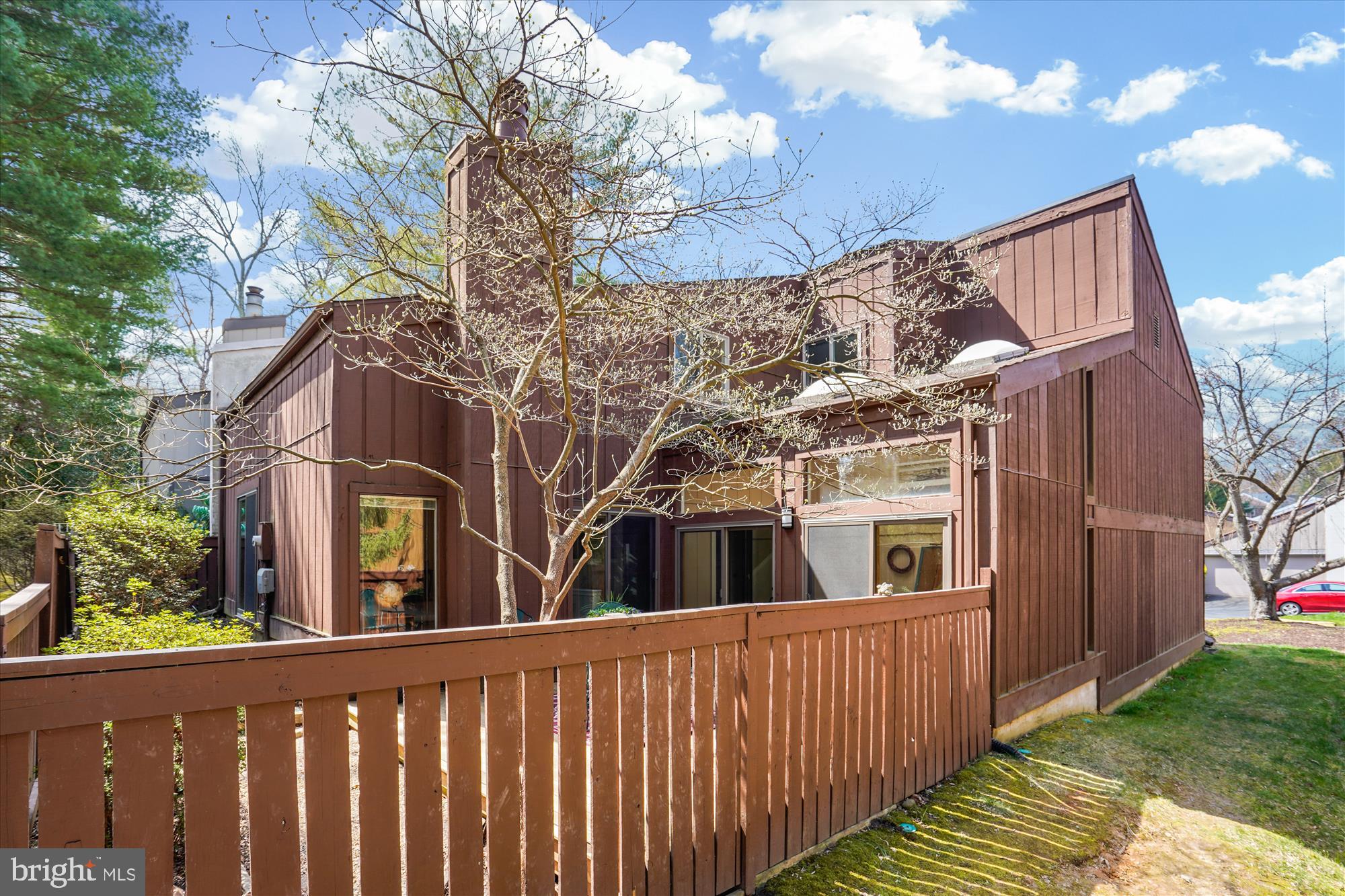 2345 Glade Bank Way Reston, VA 20191 - Photo 27 of 39 Rear view of home backs to trees