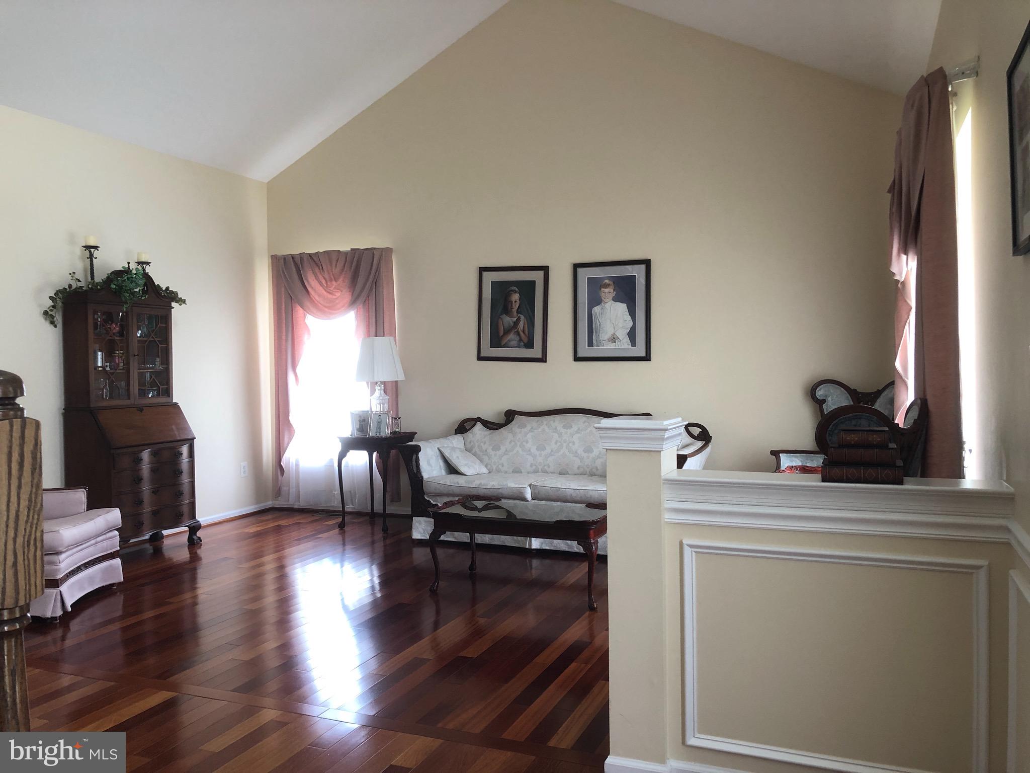 4 Rockingham Drive Marlton, NJ 08053 - Photo 5 of 46 a living room with furniture and wooden floor