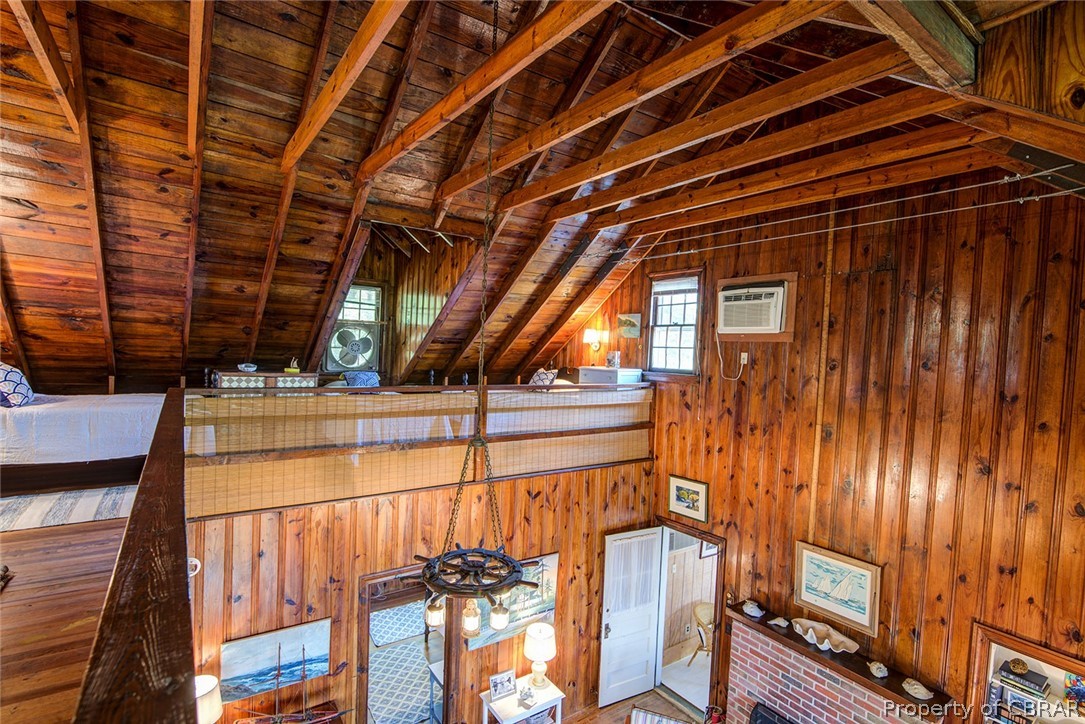 2998 Skipjack Road Kinsale, VA 22488 - Photo 29 of 36 Sleeping Loft looking below