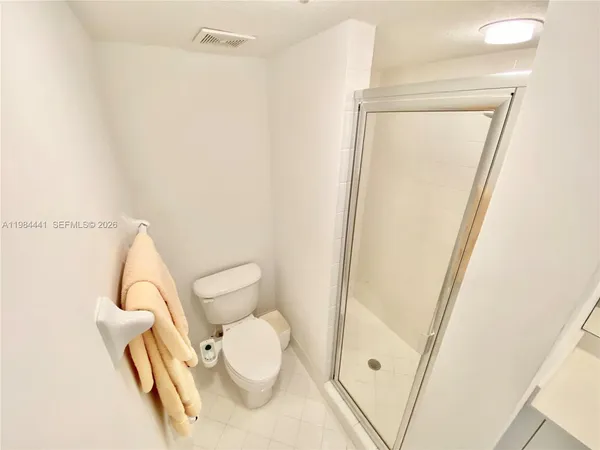 a bathroom with a toilet