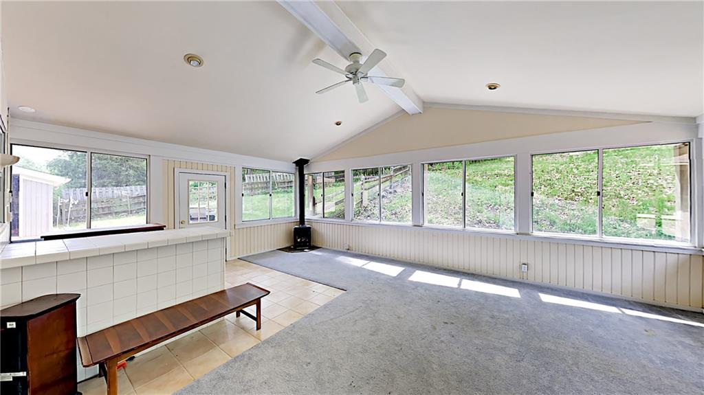 230 Highview Road Wexford, PA 15090 - Photo 17 of 25 3 season sun room with wood burner