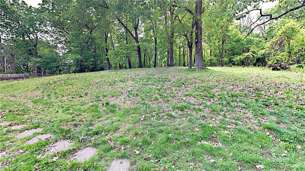 230 Highview Road Wexford, PA 15090 - Photo 6 of 25 Rear Yard with mature trees