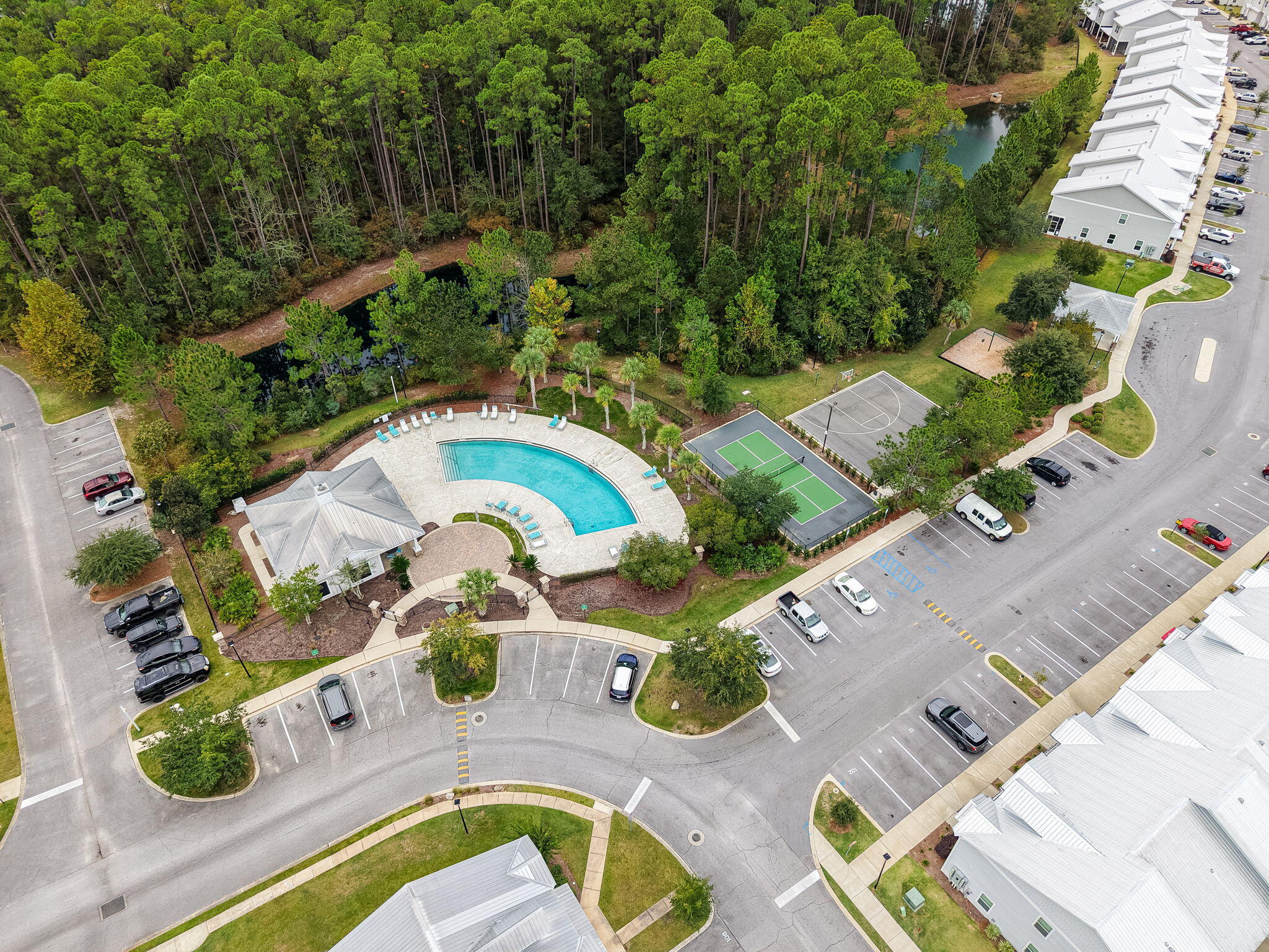22 North Sand Palm Road, Unit 15 Freeport, FL 32439 - Photo 40 of 40 an aerial view of swimming pool with outdoor seating