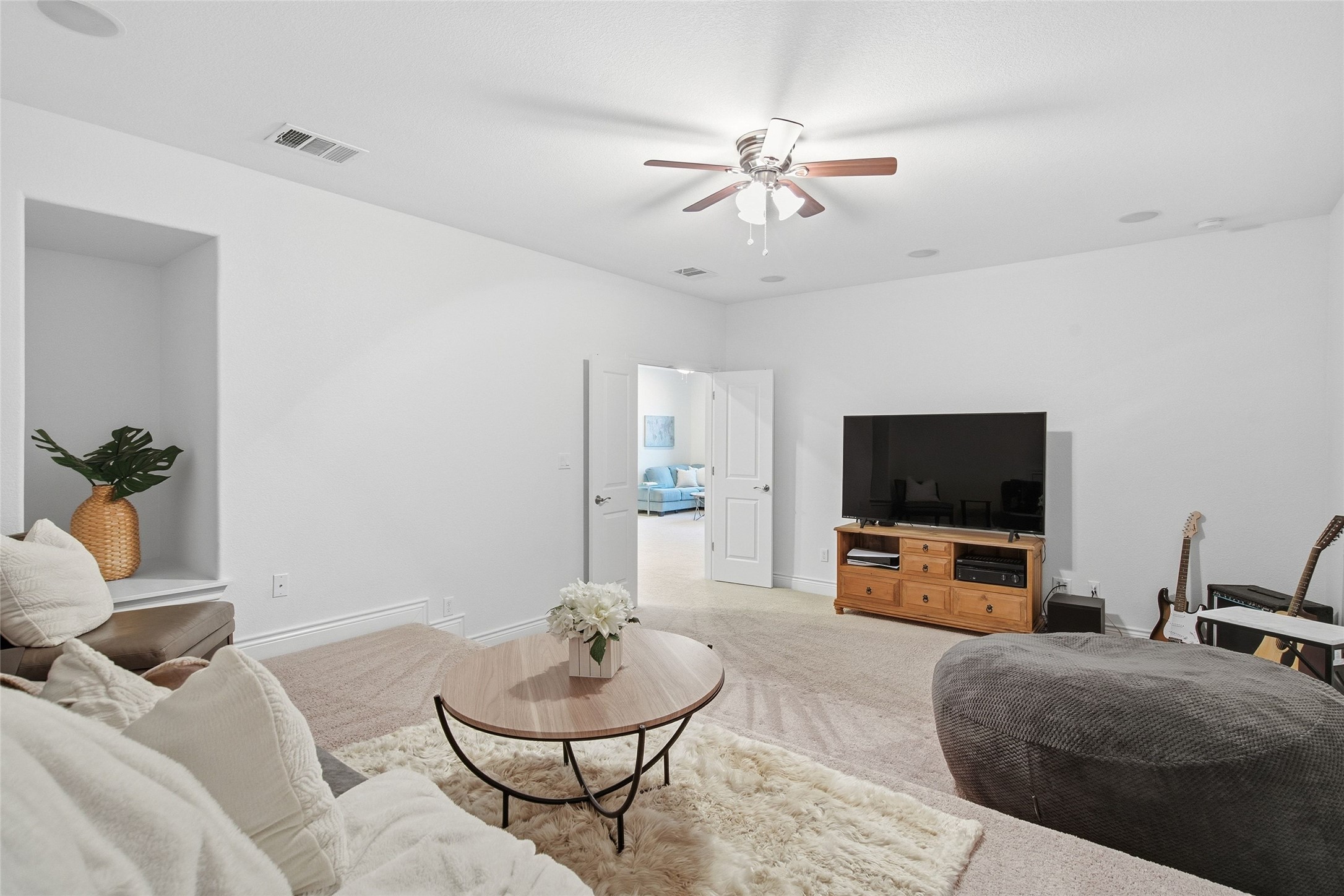 23315 Nameless Road Leander, TX 78641 - Photo 24 of 40 Main Home - Upstairs Media Room