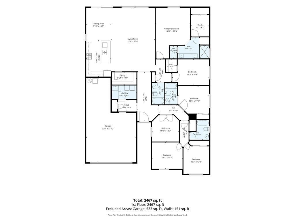 711 Ballesteros Street Perris, CA 92571 - Photo 39 of 39 Floor Plan