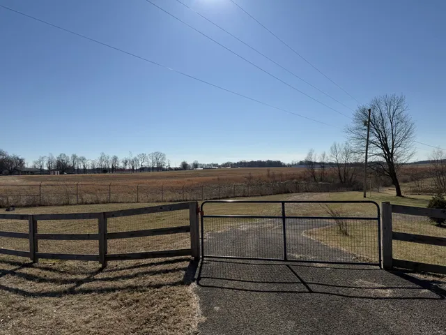 a view of a lake with a mountain