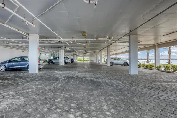 a view of parking area