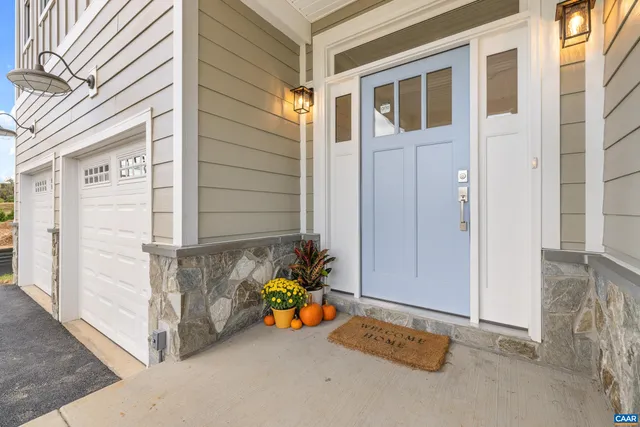 a view of a entryway door of the house
