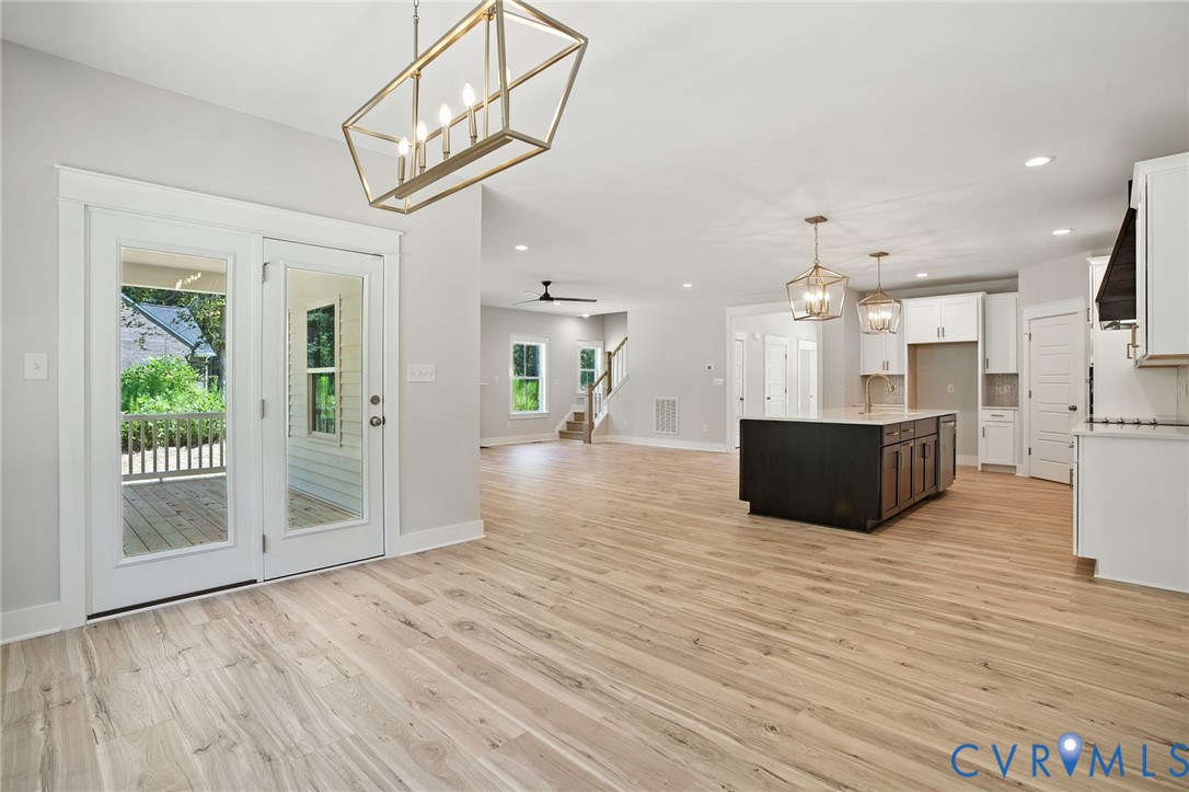 Tbd Lot 3 Rocky Ford Road Beaverdam, VA 23015 - Photo 40 of 40 a view of a kitchen with wooden floor and a kitchen