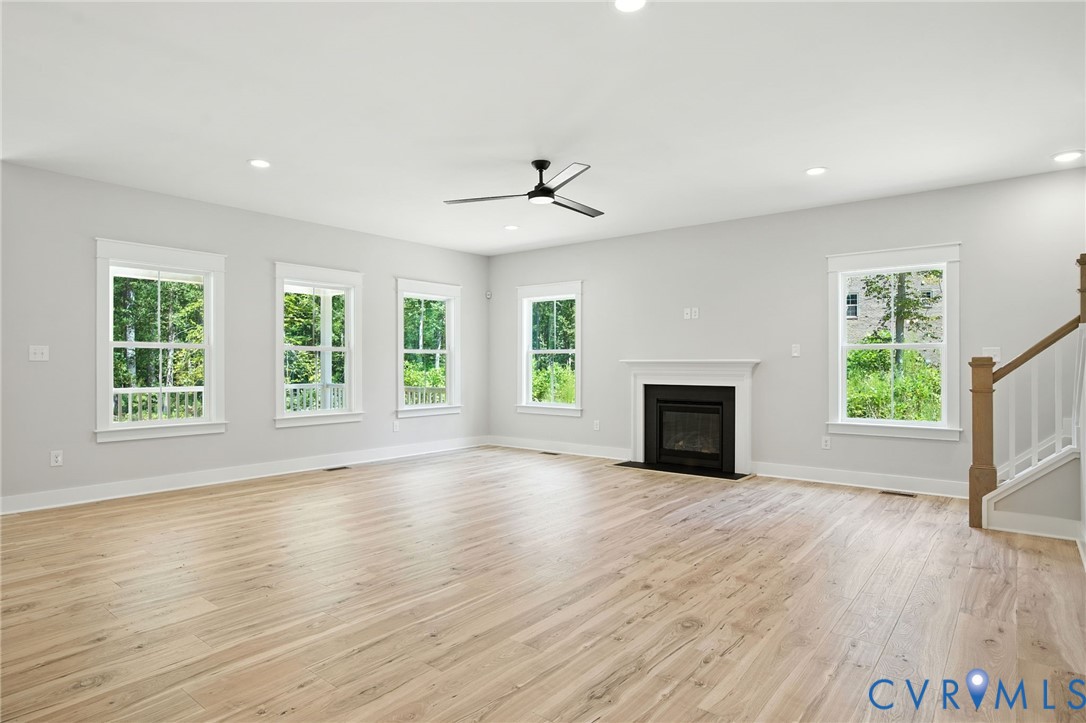 Tbd Lot 3 Rocky Ford Road Beaverdam, VA 23015 - Photo 3 of 40 a view of an empty room with wooden floor and a window