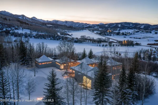 a view of a lake with a mountain in the background