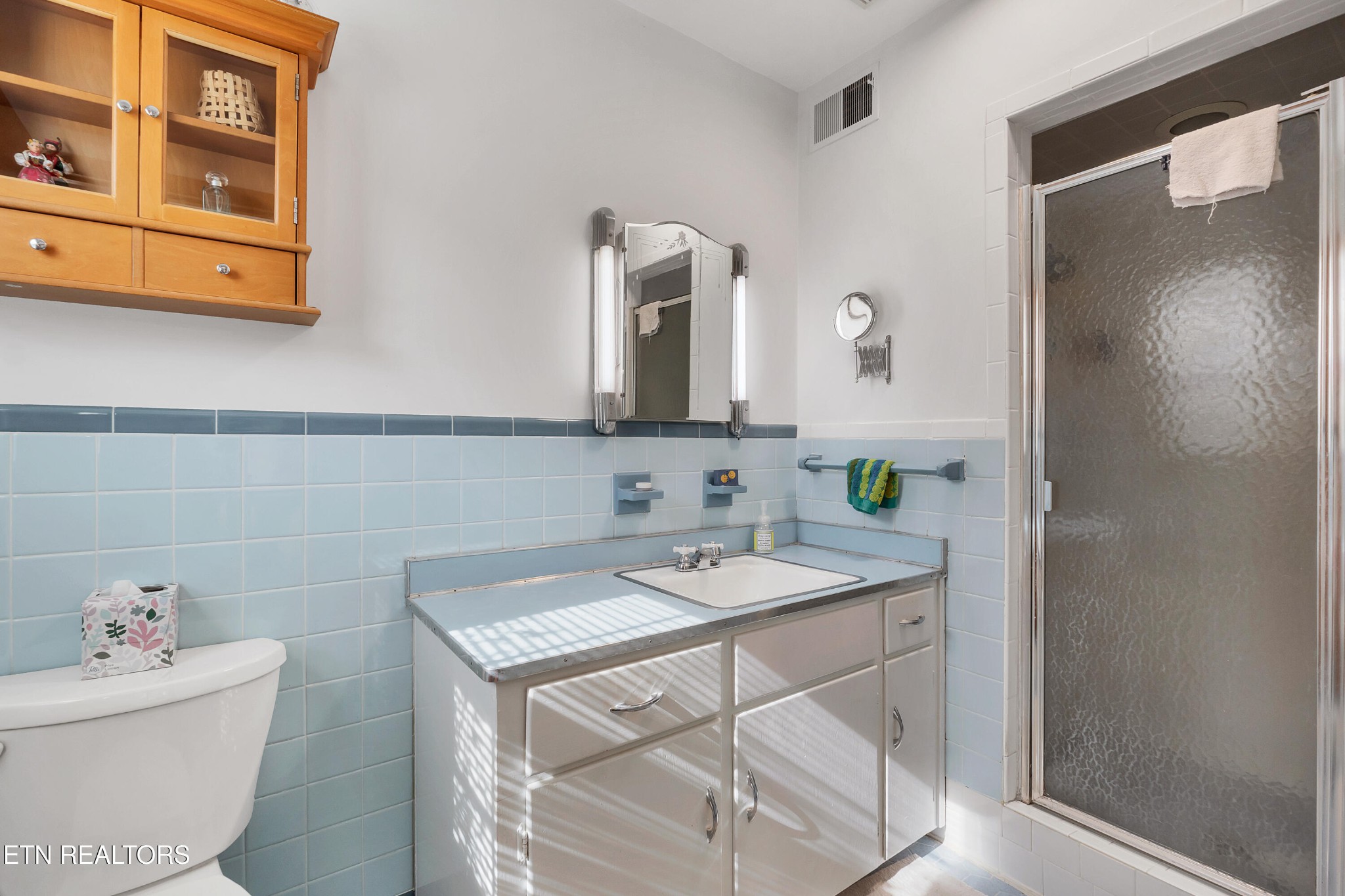 409 Bridge View Lane Knoxville, TN 37914 - Photo 16 of 37 a bathroom with a sink and a mirror
