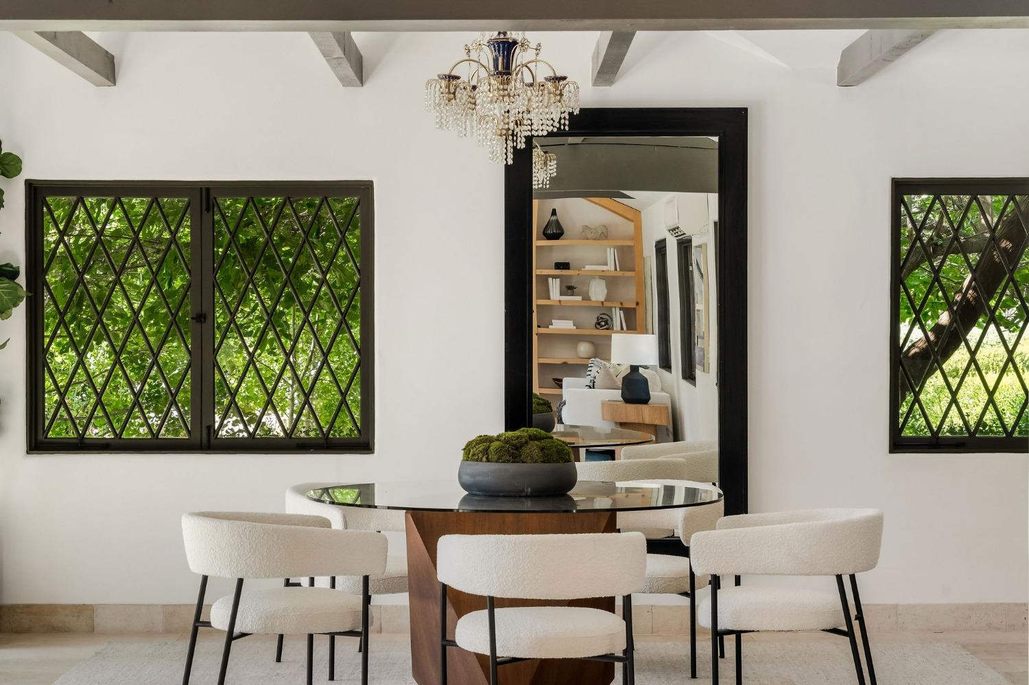 1001 Foothill Road Ojai, CA 93023 - Photo 11 of 50 a dining room with furniture and window