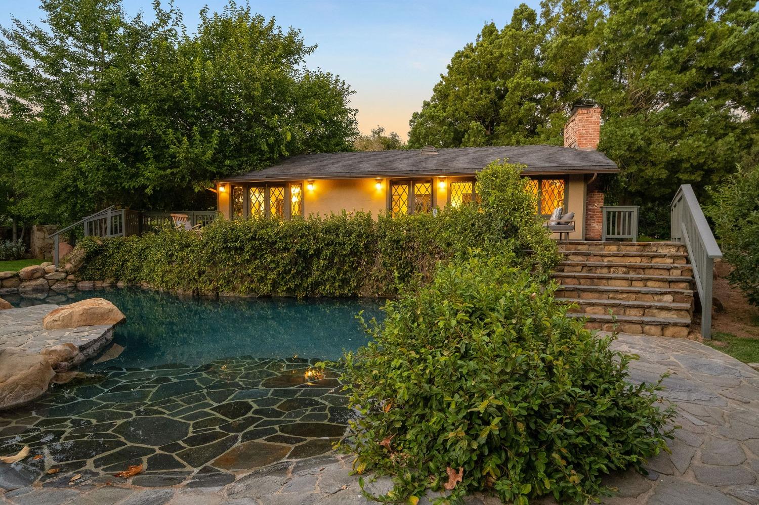 1001 Foothill Road Ojai, CA 93023 - Photo 2 of 50 a view of a back yard of the house
