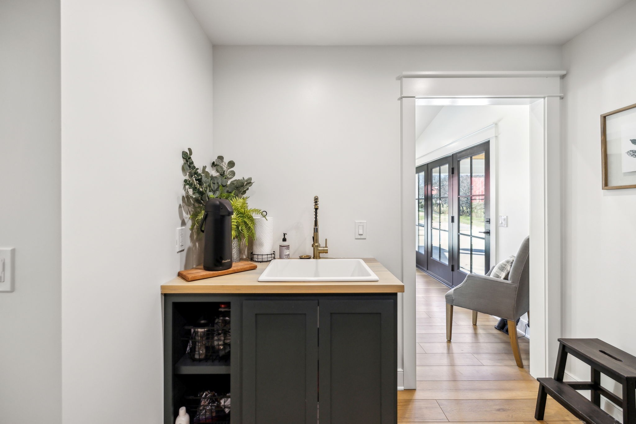 4676 Reed Road Thompson's Station, TN 37179 - Photo 27 of 67 a bathroom with a sink and a mirror