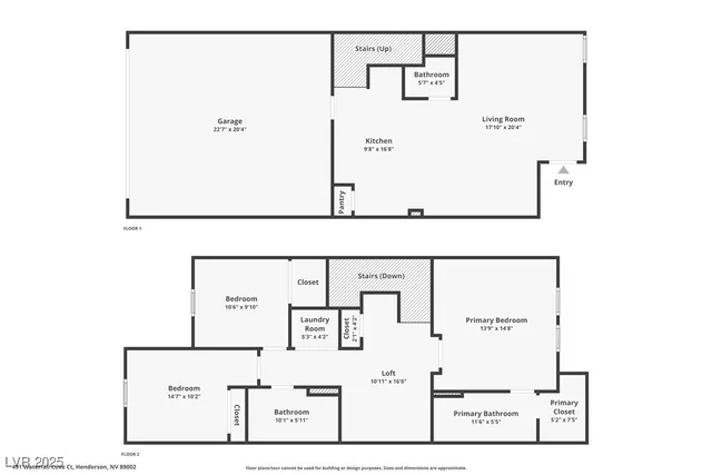 $349,990 | 491 Waterfall Cove, Henderson, NV 89002