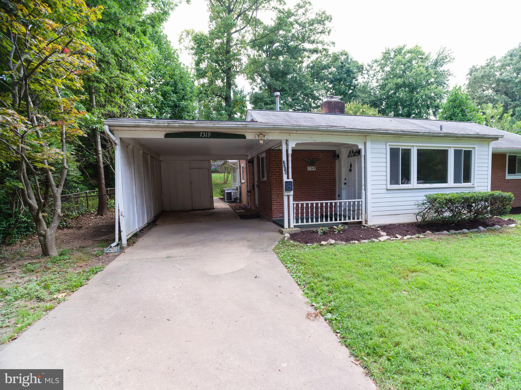 7319 Monticello Boulevard Springfield, VA 22150 - Photo 13 of 27 a view of house with backyard