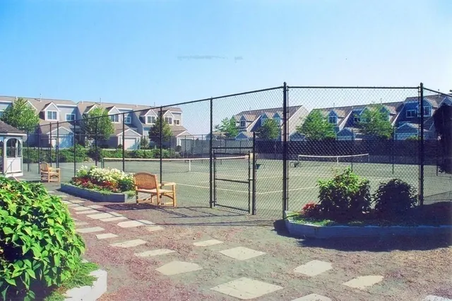 a view of big yard and patio