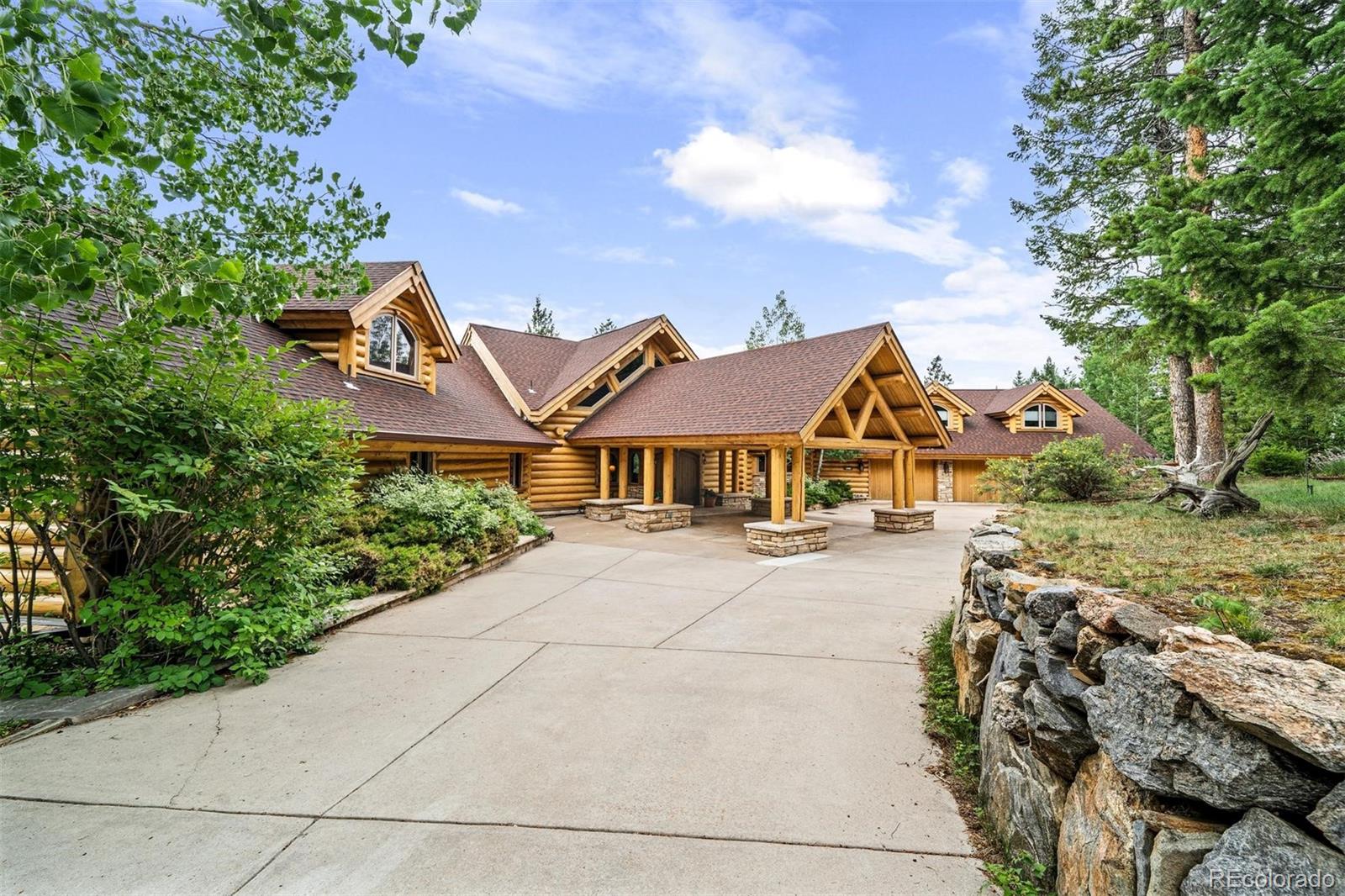 590 West Meadow Road Evergreen, CO 80439 - Photo 40 of 40 an aerial view of a house