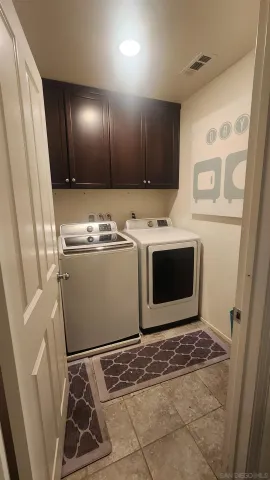 a view of a storage and utility room