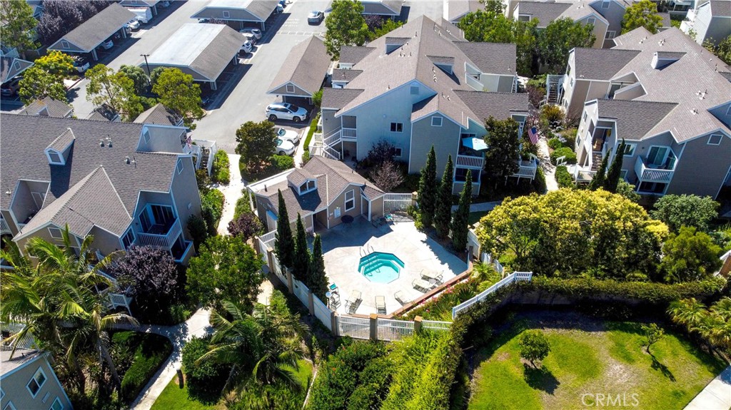34028 Selva Road, Unit 77 Dana Point, CA 92629 - Photo 32 of 62 an aerial view of a house with a swimming pool and outdoor seating