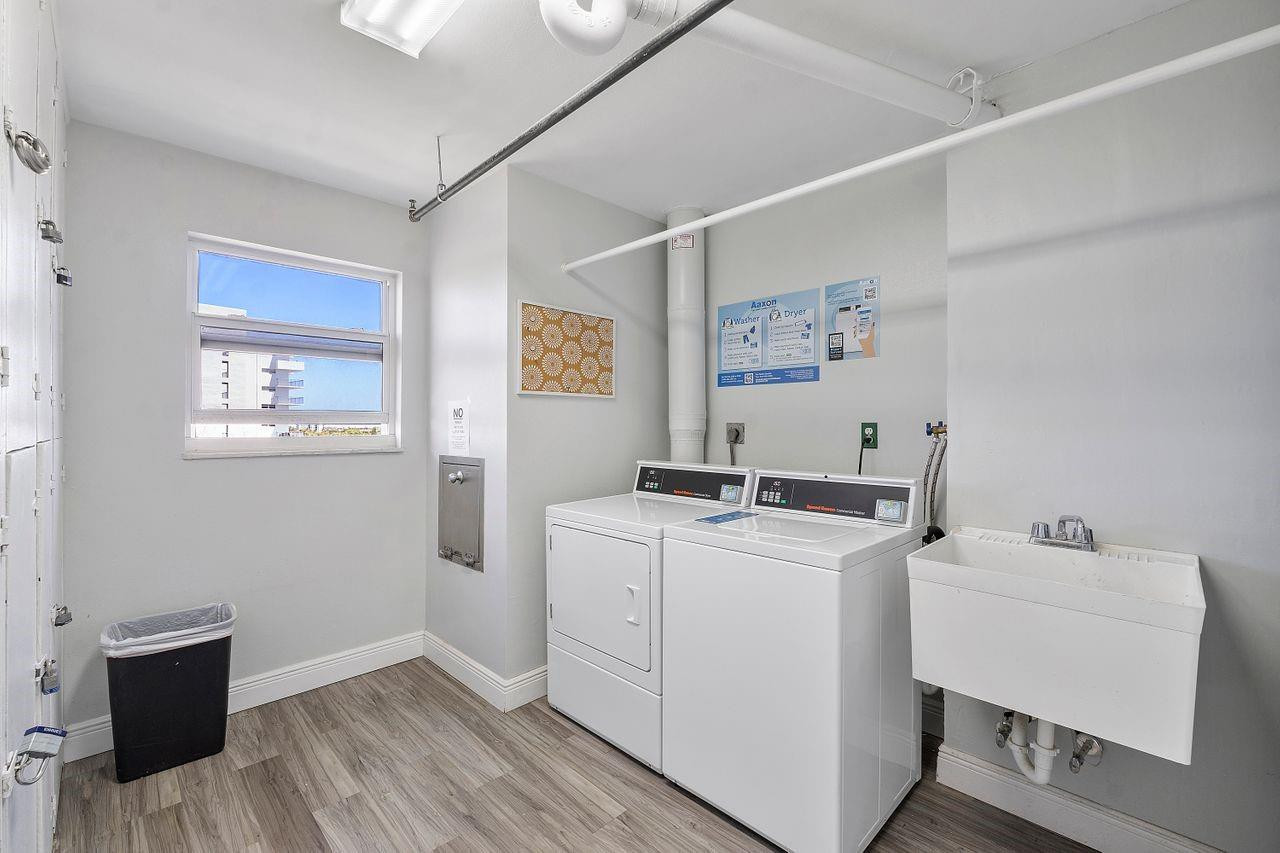 1505 North Riverside Drive, Unit 605 Pompano Beach, FL 33062 - Photo 22 of 44 Laundry just steps away