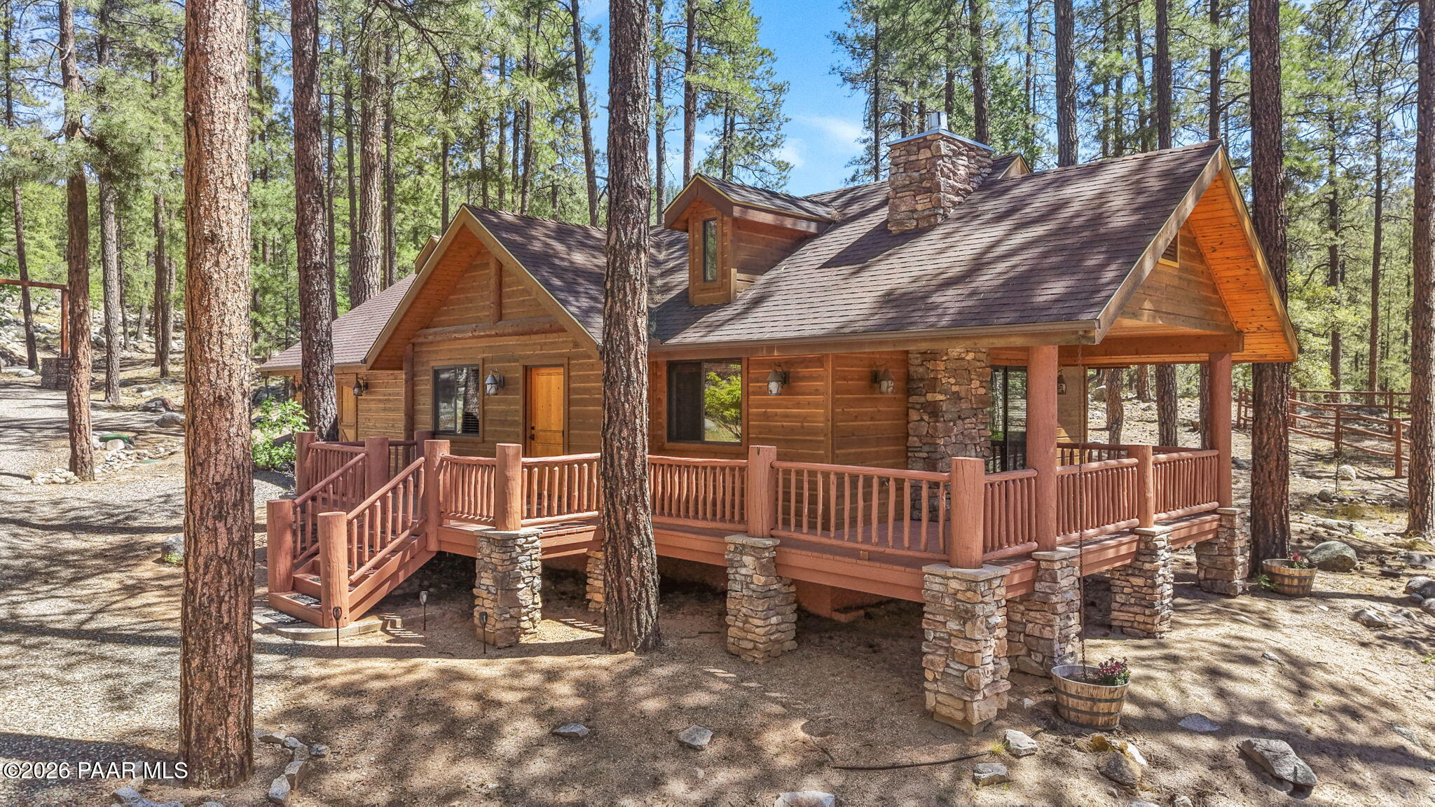 5140 East Charcoal Kiln Road Prescott, AZ 86303 - Photo 118 of 140 118-Aerial Front GH
