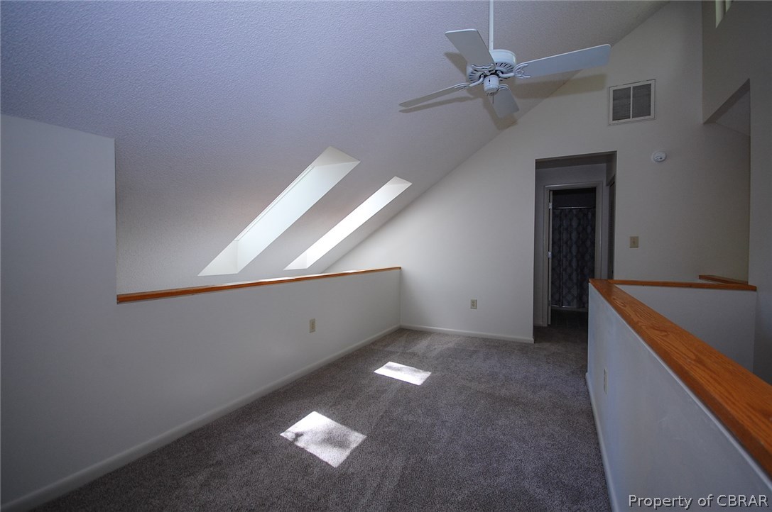 54 D Villa Ridge Drive, Unit D Hartfield, VA 23071 - Photo 16 of 34 LOFT AREA OR 3RD BEDROOM WITH CLOSET AND FULL BATH