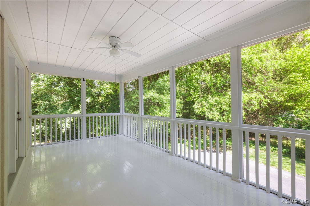 380 Ziontown Road Henrico, VA 23229 - Photo 30 of 44 a view of a porch and a yard