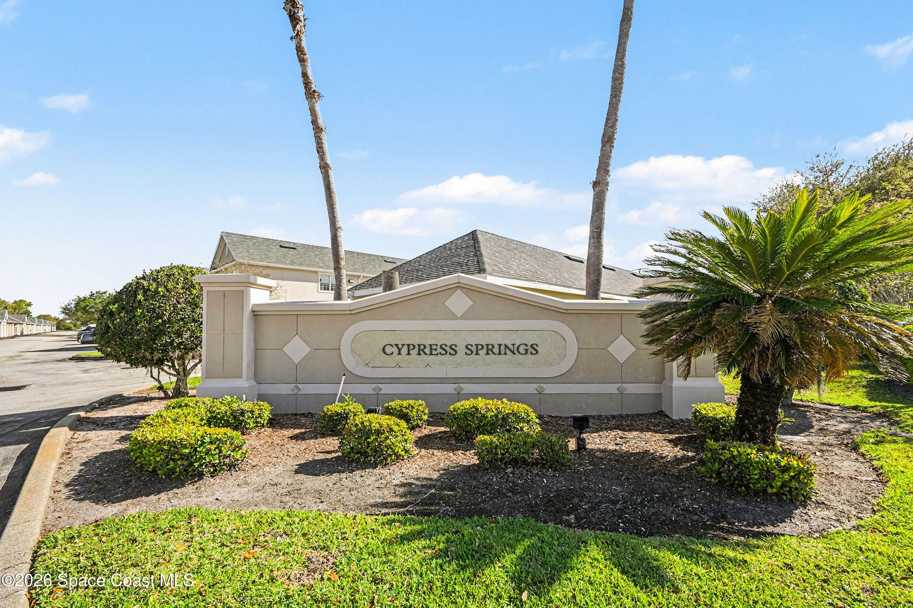 100 Turpial Way, Unit 108 Melbourne, FL 32901 - Photo 2 of 26 Community sign