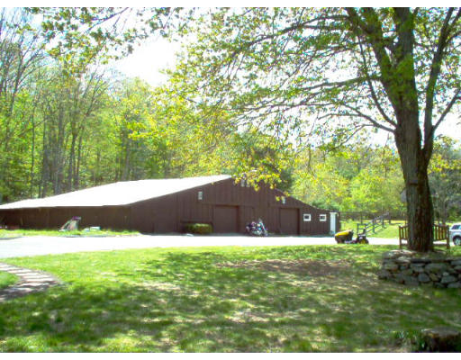 121 Palmer Road Monson, MA 01057 - Photo 10 of 10 a backyard of a house with lots of green space