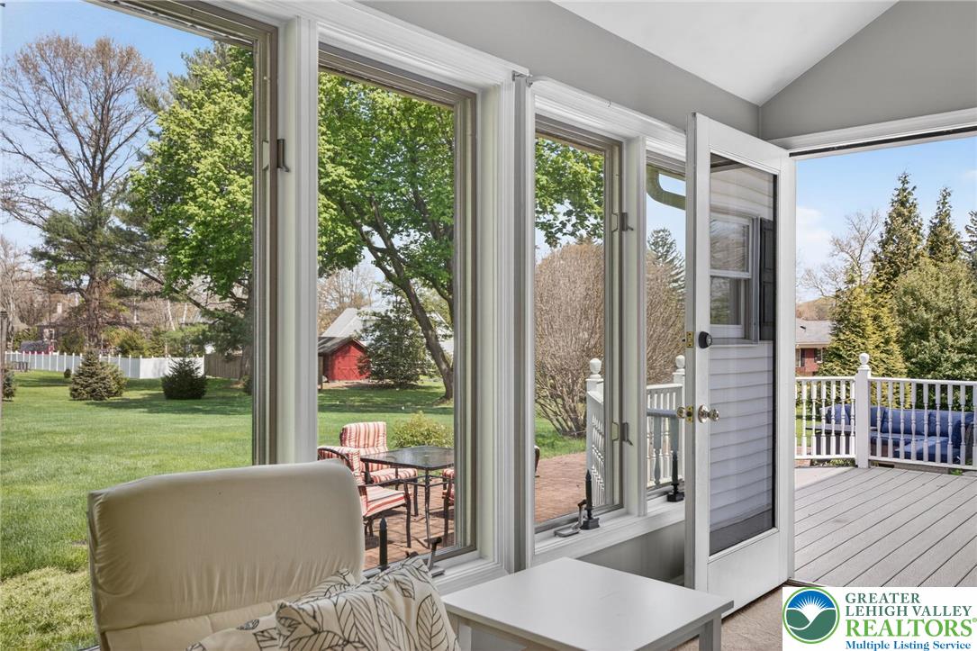 5255 Landis Mill Road Bethlehem, PA 18015 - Photo 24 of 50 a balcony with furniture and garden view