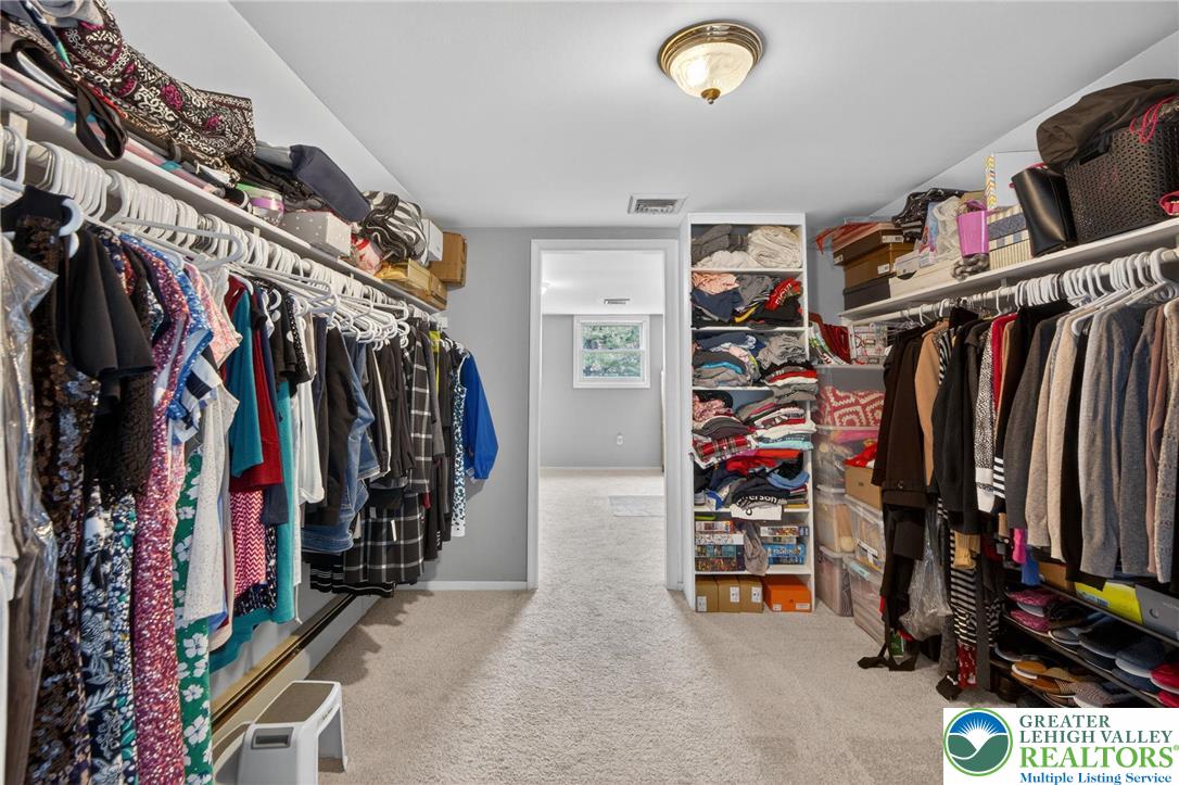 5255 Landis Mill Road Bethlehem, PA 18015 - Photo 32 of 50 a view of walk in closet with clothes