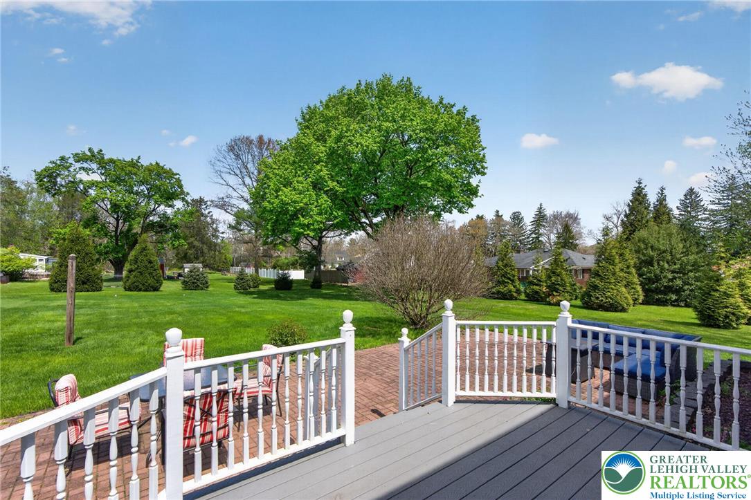 5255 Landis Mill Road Bethlehem, PA 18015 - Photo 46 of 50 a view of a deck with a garden