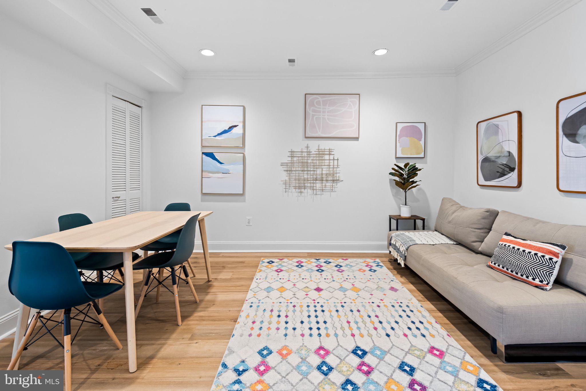 1238 Queen Street Northeast, Unit 3 Washington, DC 20002 - Photo 6 of 15 Modern space with vibrant decor.