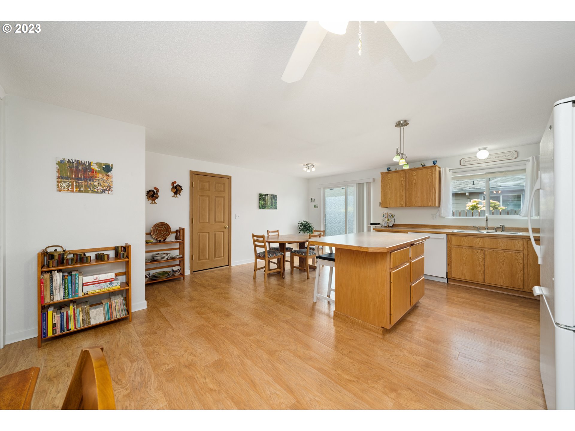 34100 Pintail Avenue Nehalem, OR 97131 - Photo 12 of 31 a living room with furniture and kitchen view