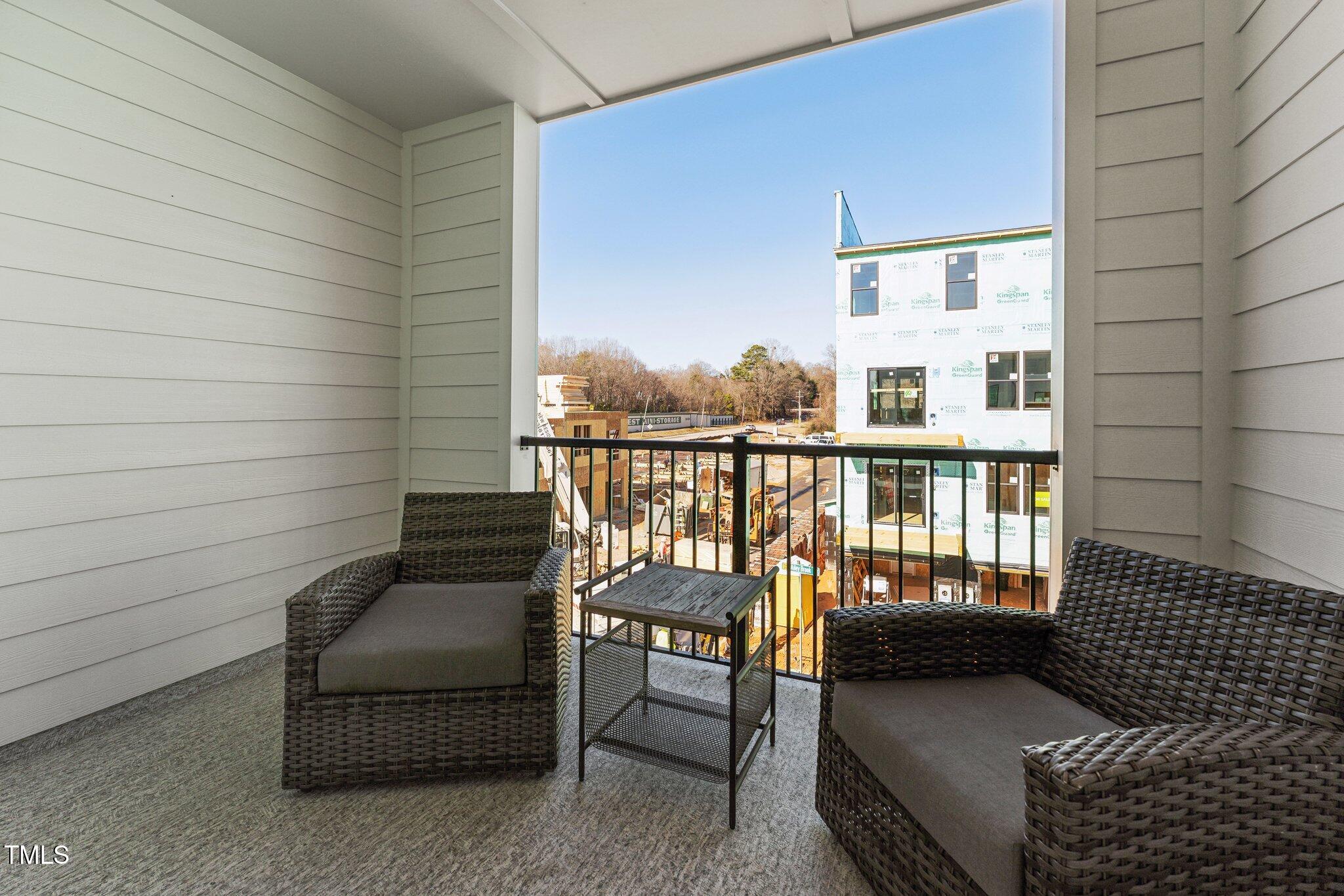 600 Hedrick Ridge Road, Unit 306 Cary, NC 27519 - Photo 10 of 33 Covered Balcony