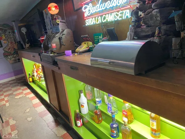 a front view of a house with outdoor area