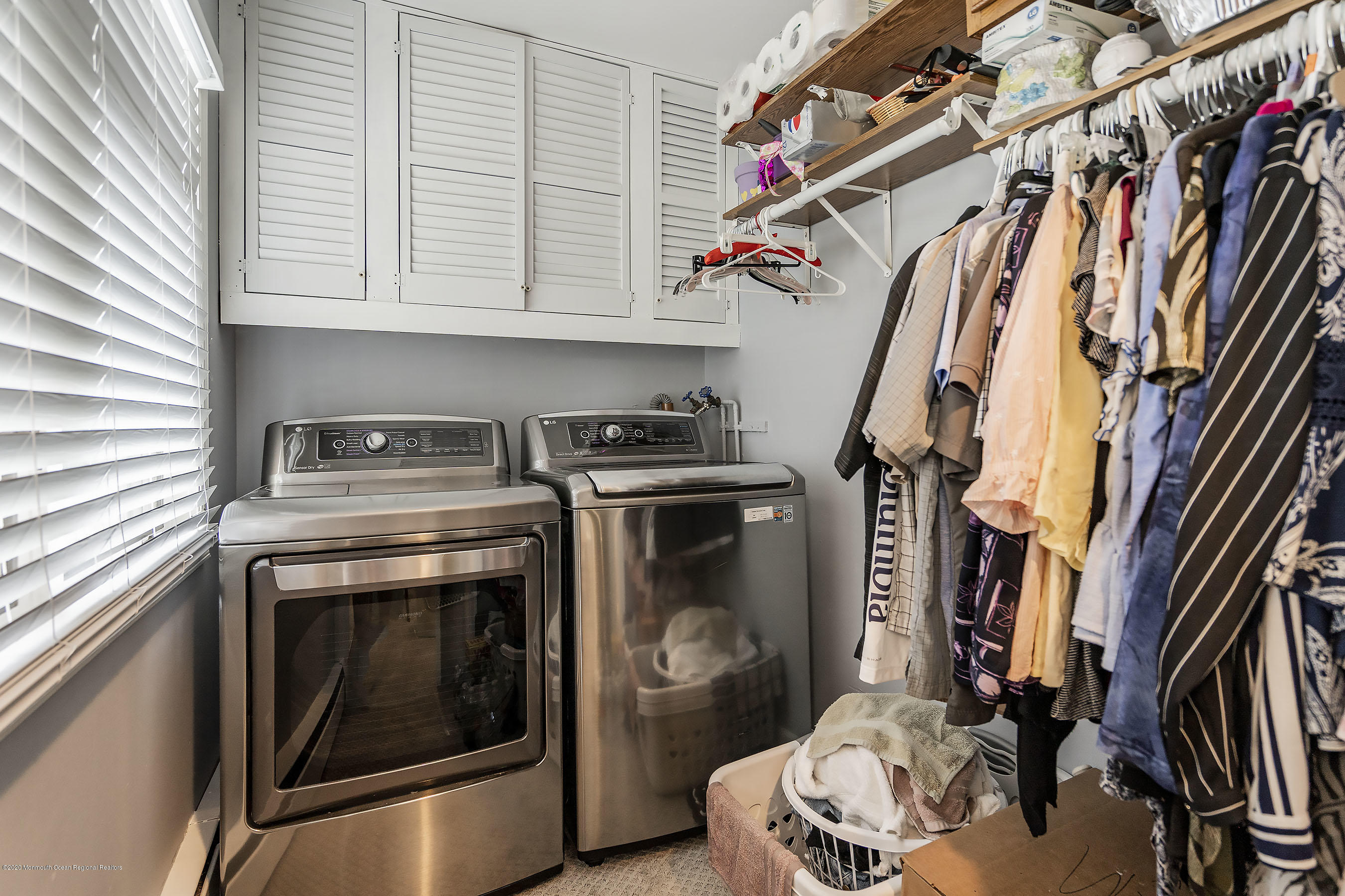 7 Wooleytown Road Morganville, NJ 07751 - Photo 16 of 30 a utility room with dryer and washer